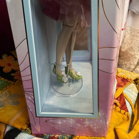 DISNEY PETER PANS 75TH ANNAVERSARY DOLL ‘’’TINKERBELL ‘’’LTD 15.5 in H - Picture 2 of 5